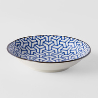 eWholesale Pasta Bowl 20.5cm Herringbone Design