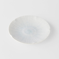 eWholesale Tapas Plate 13cm Ice White Glaze