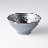 eWholesale Bowl 15cm Black Pearl Glaze Ceramic