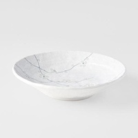 eWholesale Pasta Bowl 24cm White Blossom Glaze