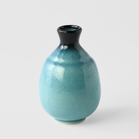 eWholesale Sake Jug 275ml 8cm Ink Turquoise Glaze