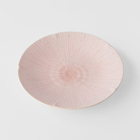 eWholesale Dinner Plate 24.5cm Ice Pink Glaze