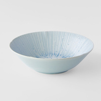 eWholesale Bowl 21cm Ice Blue Glaze