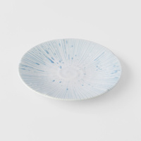 eWholesale Tapas Plate 16.5cm Ice Blue Glaze