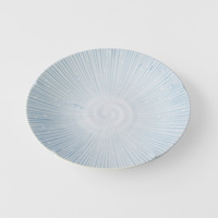 eWholesale Dinner Plate 24.5cm Ice Blue Glaze