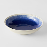 eWholesale Pasta Bowl 21cm Ocean Blue Glaze