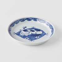 eWholesale Cat On Mat 14.3cm Plate Design
