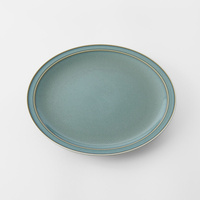 eWholesale 25cm Dinner Plate Sea Green Glaze