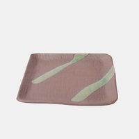 eWholesale Apex Saucer 12.8cm Green Bisque Glaze