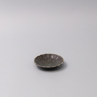 eWholesale Sauce Dish 8cm Scallop Indigo Fade Glaze