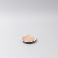 eWholesale Sauce Dish 8cm Scallop Blush Gloss Glaze