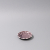 eWholesale Sauce Dish 8cm Scallop Lilac Gloss Glaze