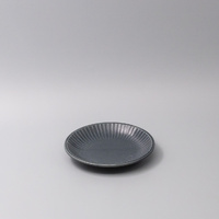 eWholesale 15.5cm Sunburst Dark Navy Glaze Plate