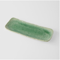 eWholesale Amane Emerald Glaze Sashimi Plate 31cm
