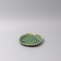 eWholesale Amane Emerald Glaze Plate 13.5cm