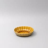 eWholesale Amane Amber Glaze Oval Bowl 16cm