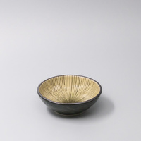 eWholesale Bowl 13cm Green Converging Line Glaze