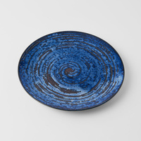 eWholesale Dinner Plate 28cm Copper Swirl Glaze