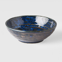 eWholesale Tapas Bowl 13cm Copper Swirl Glaze Ceramic