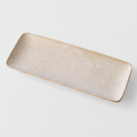 eWholesale Rectangular Plate 29.5cm White Fade Glaze
