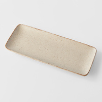 eWholesale Sashimi Plate 29cm Sand Fade Glaze