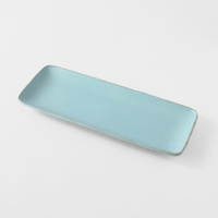 eWholesale Sashimi Plate 29cm Soda Blue Glaze