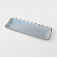 eWholesale Sashimi Plate 29cm Steel Grey Glaze