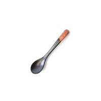 eWholesale Small Black Red Asanoha Spoon 12.5cm