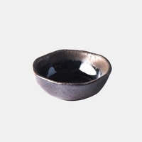 eWholesale Sauce Bowl 8cm Black Mingei Glaze