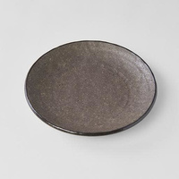 eWholesale Dinner Plate 24cm Thick Edge Earth Glaze