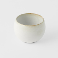 eWholesale Round Cup 180ml Oatmeal Glaze