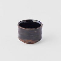 eWholesale Sake Cup Ochoko 40ml Tenmokku Black