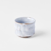 eWholesale Sake Cup 50ml White Cloud Glaze