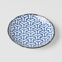 eWholesale Tapas Plate 16.5cm Herringbone Design