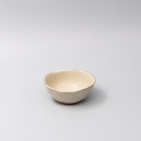eWholesale Lopsided Bowl 11cm Fawn Glaze Ceramic