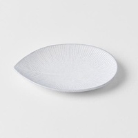 eWholesale Oval Plate 13.5cm Snow Leaf Glaze Ceramic