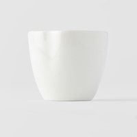 eWholesale Craft Tea Mug 7.5cm Ivory White Glaze