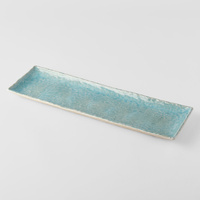 eWholesale 50cm Crazed Blue Glaze Platter