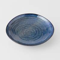 eWholesale Dinner Plate 23cm Kanso Indigo Blue Glaze