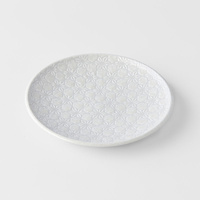 Tapas Plate 17cm White Star Glaze
