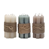 eWholesale Dinner Candles Assorted 12cm Bulk 96