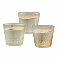eWholesale Bulk 24 Glitter Splash Scented Jar Candle 9cm