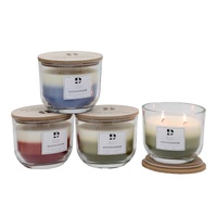 eWholesale Bulk 12 3-Layer Glass Jar Candle Lid 12cm