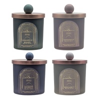 eWholesale Bulk 12 Arabian Nights Scented Glass Candle 8x9cm