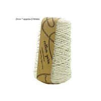 eWholesale Macrame Cotton Yarn 2mm 275m 400g Bulk 12