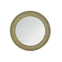eWholesale Moroccan Round Wall Mirror 60cm Décor