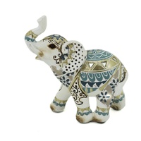eWholesale Mosaic Elephant Statue Ornament 12cm