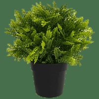 eWholesale Small Potted Artificial Mimosa Fern 20cm UV Resistant
