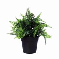 eWholesale Small Potted Artificial Boston Fern 20cm UV Resistant