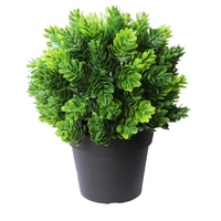 eWholesale Small Potted Artificial Flowering Hop Plant UV Resistant 20cm
